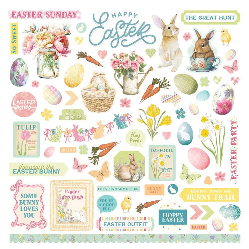 PhotoPlay Easter Sunday Stickers 12"X12" Element