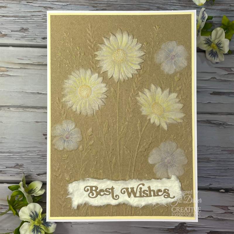 Creative Expressions 3D Embossing Folder 5"x 7" - Wildflower