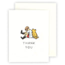 Echo Park Winnie The Pooh Greeting Card 1/Pkg Thank You