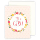Echo Park Greeting Card 1/Pkg It's A Girl