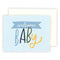 Echo Park Greeting Card 1/Pkg Welcome Baby Boy