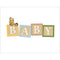 Echo Park Winnie The Pooh Greeting Card 1/Pkg Baby Blocks