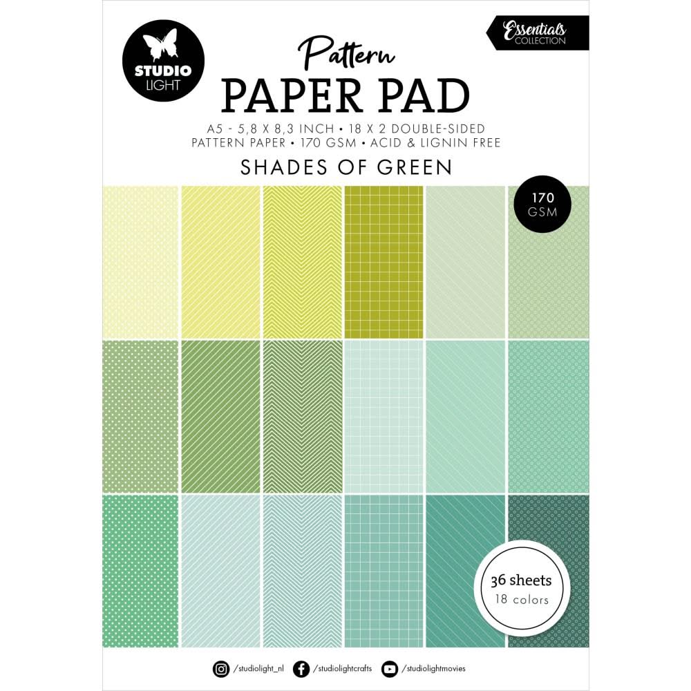 Studio Light Essential Patterned Paper Pad 5.8