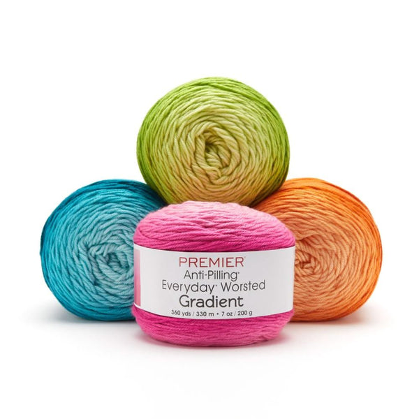 Premier Anti-Pilling Everyday Worsted Gradient Yarn - Red Tones