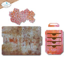 Elizabeth Craft Metal Die Floral Slots File Folder