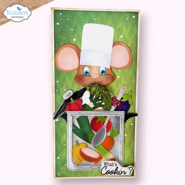 Elizabeth Craft Cute & Whimsical Die Cooking Pot