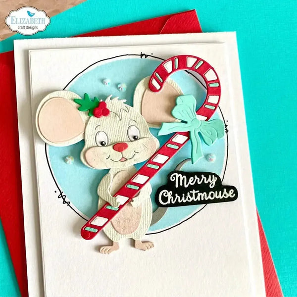 Elizabeth Craft Clear Stamps Mice Sentiments*