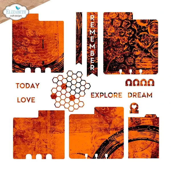 Elizabeth Craft Metal Die Planner Cards 4