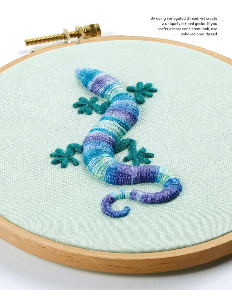 Embroidering Animals with Colour and Texture