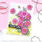 Picket Fence Studios Clear Stamp Set - Hollyhocks in Bloom