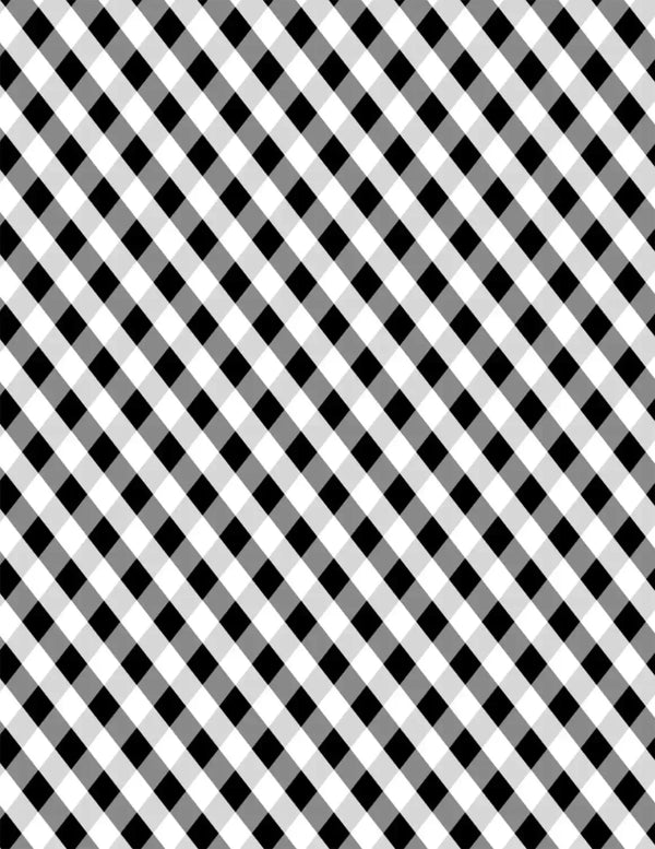 Picket Fence Studios Fabulously Glossy Card Stock - Happy Gingham