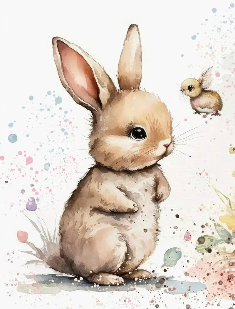 Picket Fence Studios Fabulously Glossy A2 Card Fronts - Oh, So Cute Bunnies