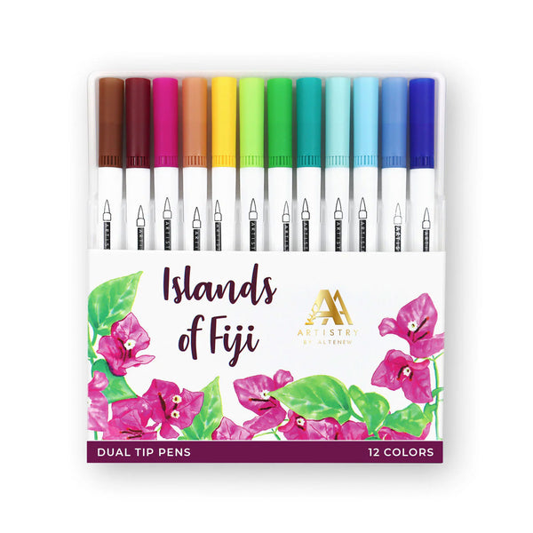 Altenew Water-based Dual Tip Pen Set - Islands of Fiji