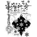 Woodware Clear Stamp 4"x 6" - Winter Bauble*