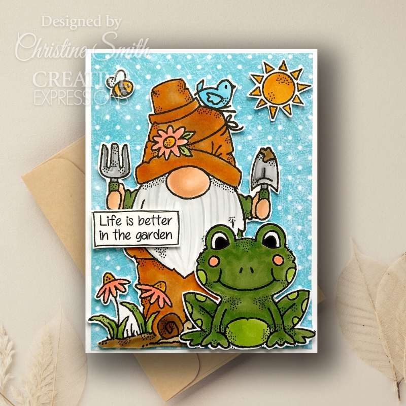 Woodware Clear Stamps 4"x 6" - Garden Stroll*