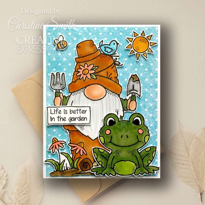Woodware Clear Stamps 4"x 6" - Garden Stroll