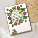 Woodware Clear Stamps 4"x 6" - Garden Stroll*