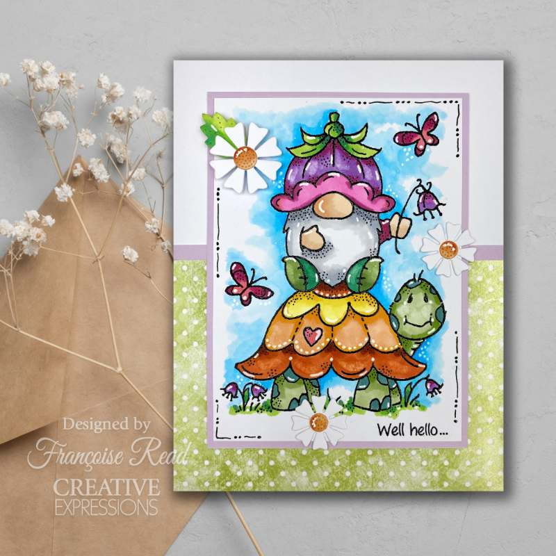 Woodware Clear Stamps 4"x 6" - Garden Stroll*