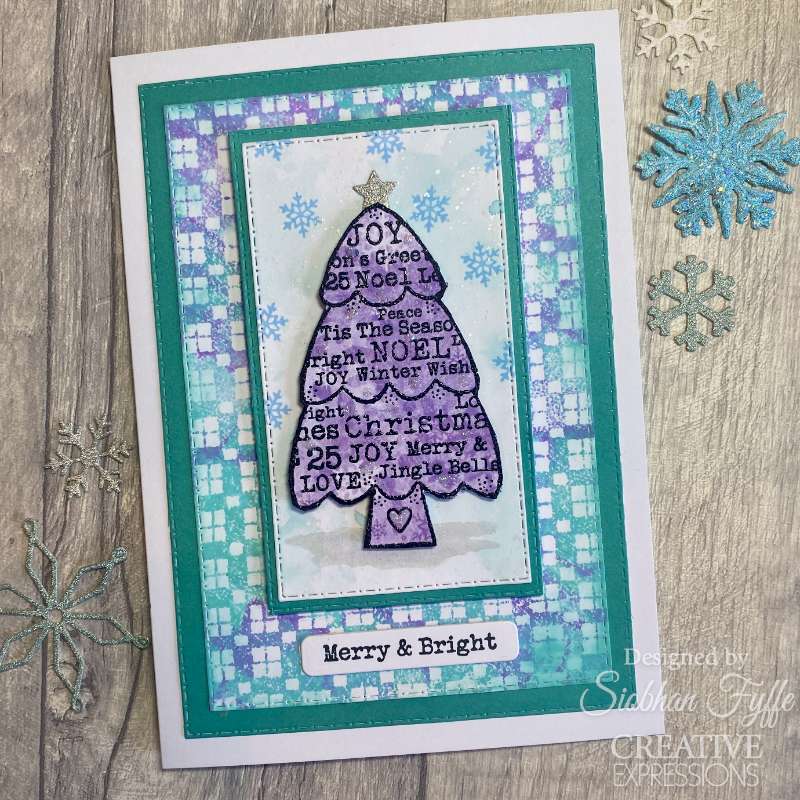 Woodware Clear Stamps 4"x 6" - Faded Gingham*