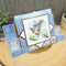 Hunkydory Foiled Pattern Stepper Cards - Square Centrepiece