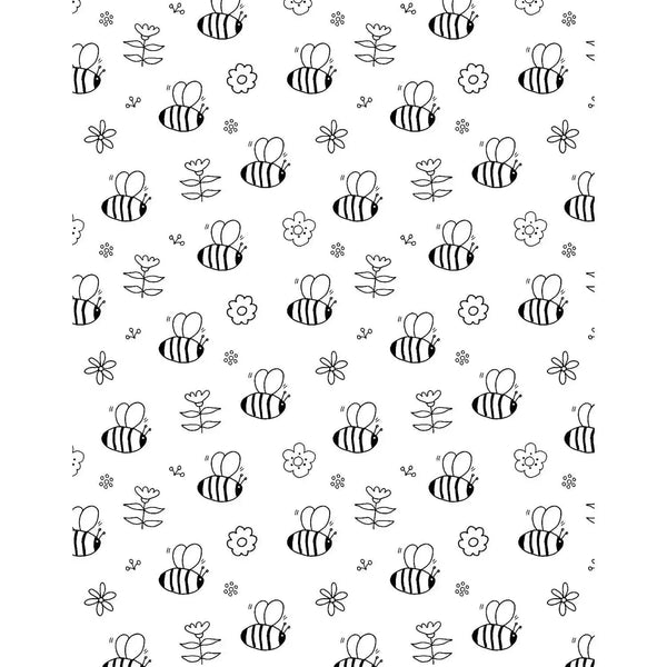 Picket Fence Studios Fabulous Foiling Toner A2 Card Fronts - The Bee's Knees*