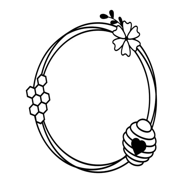 Picket Fence Studios Fabulous Foiling Toner A2 Card Fronts - The Bee's Knees*