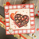 Hunkydory For the Love of Masks - For the Love of Masks - Sweet Chocolate Frame & Background*