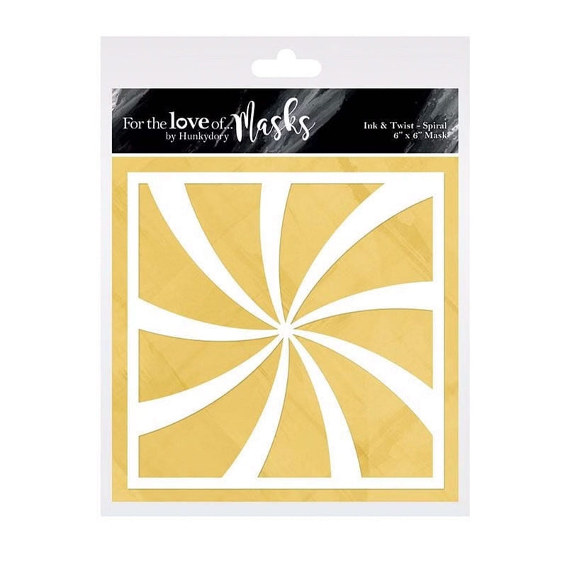 Hunkydory For the Love of Masks - Ink & Twist - Spiral