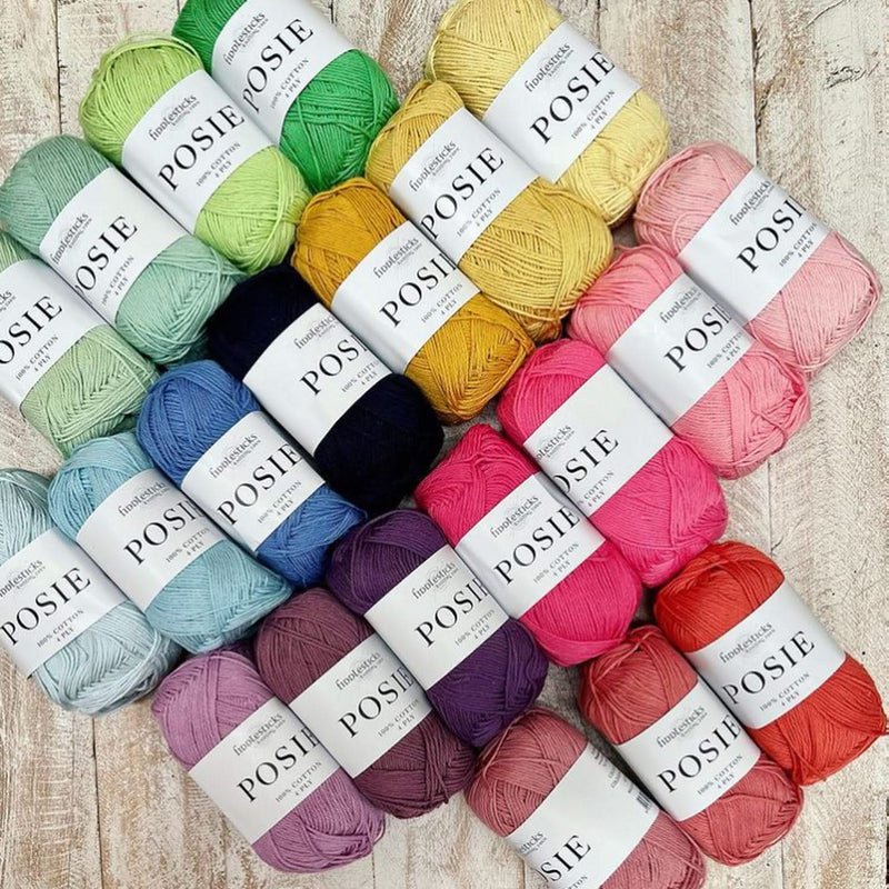 Fiddlesticks Posie Yarn 50g - Banana