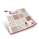 Find It Trading Berries Beauties Paper Pack 8"x 8" 18/Pkg - A Very Furry Christmas