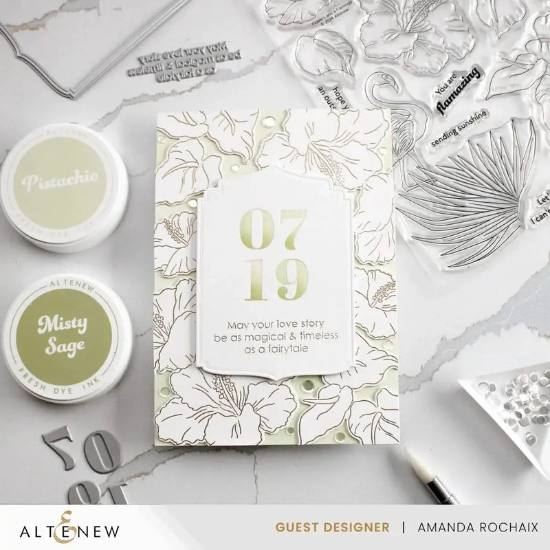 Altenew Flowers And A Flamingo Die Set*