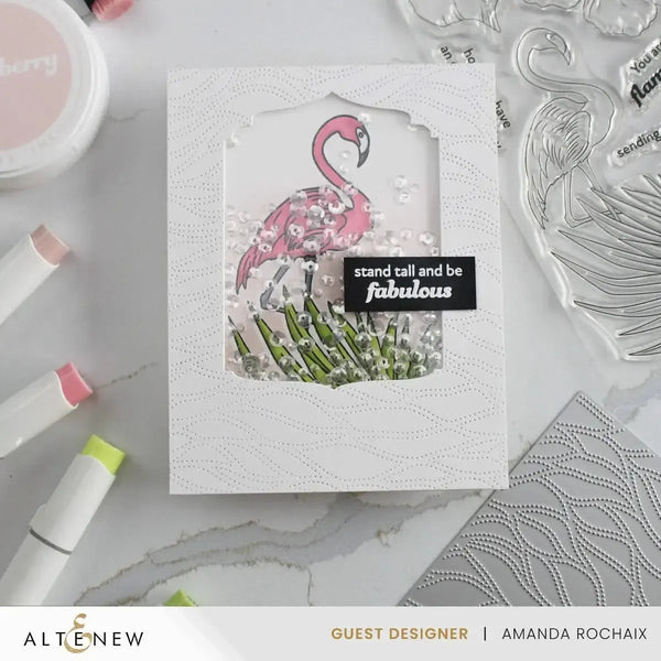 Altenew Flowers And A Flamingo Die Set*