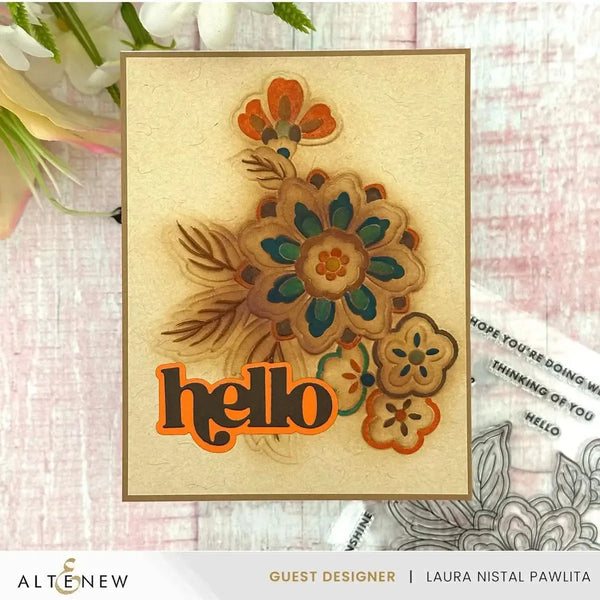 Altenew Folk Art Flowers Stamp Set*