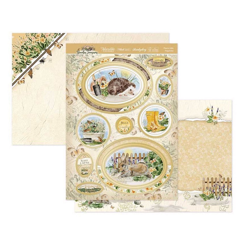 Hunkydory Garden Treasures - Plant a Little Happiness Luxury Topper Set