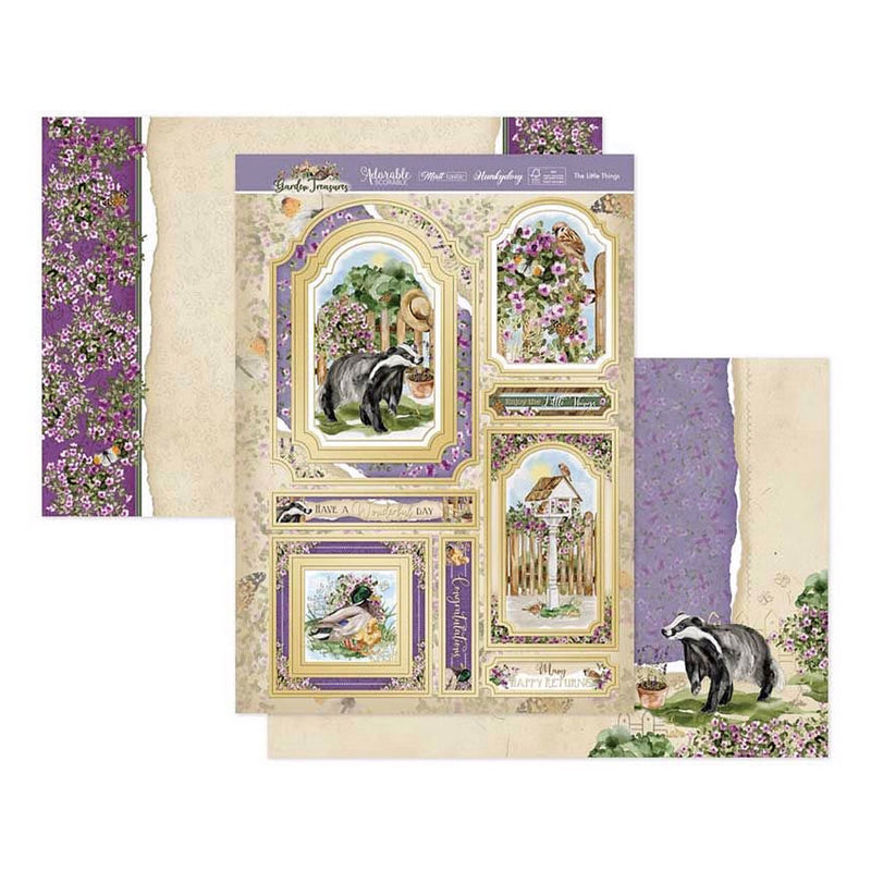 Hunkydory Garden Treasures - The Little Things Luxury Topper Set