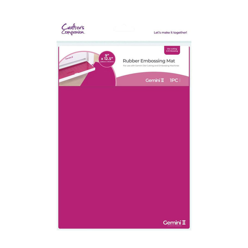Gemini II Rubber Embossing Mat