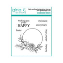 Gina K Designs Clear Stamps - Celebration Wreath