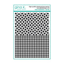 Gina K Designs Clear Double Background Stamp - Grip Mat