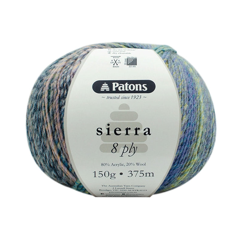 Patons Sierra Yarn 8ply 150g - Glacier Lake