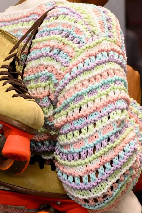 Lion Brand DIY Glow Cozy Yarn - Aqua