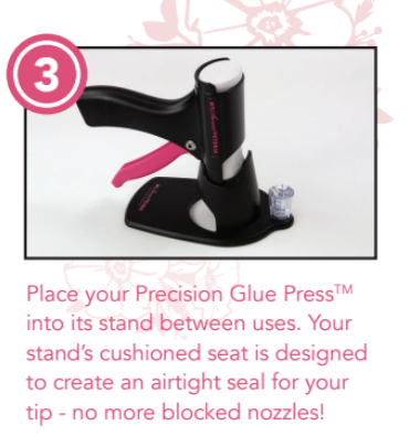 My Sweet Petunia Glue Press
