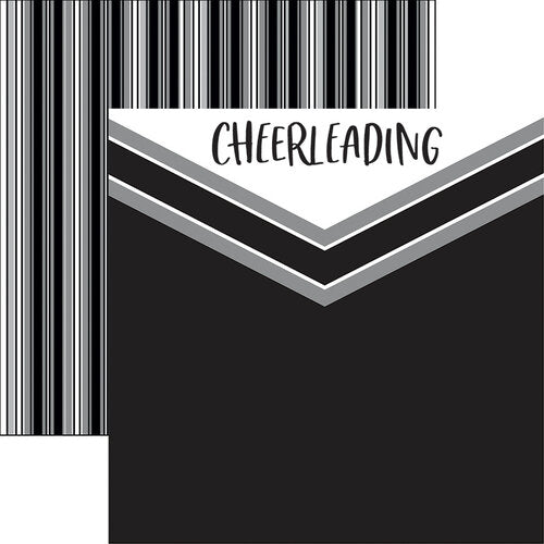 Reminisce Collection Kit 12"x 12" Game Day Cheerleading