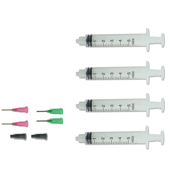 BeadSmith Crystal FX Glue Syringes & Tips - Medium Viscosity