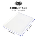 Product size chart with dimensions 16" x 20" and 40.5 x 50.8 cm, featuring the brand 'Geleli'.