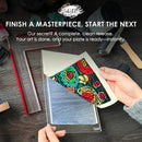 Gelelf Gel Printing Plate + Handle Kit 5"x 7"