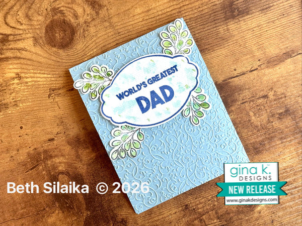 Gina K Designs Clear Stamps - Mom & Dad