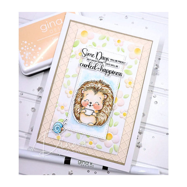 Gina K Designs Clear Stamps - Hedgehogs in Happiness