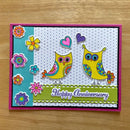 Gina K Designs Clear Stamps - Hoots and Owls