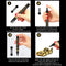 Poppy Crafts Chrome Markers 3 Pack - Gold