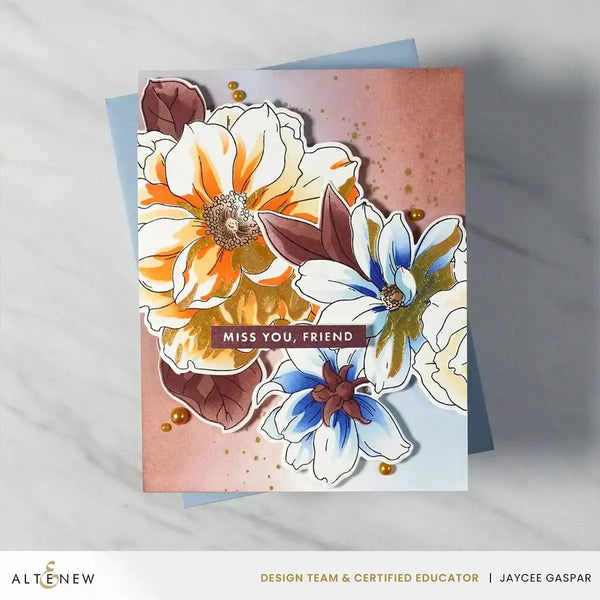 Altenew Shimmer Relief Paste - Enchanted Gold